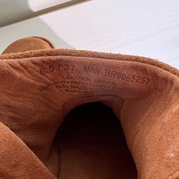 NEW Born Viana Suede Leather Wedge Ankle Bootie Women’s Sz 6.5 New w/o Box - Picture 5 of 6